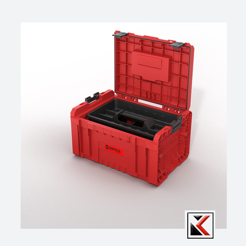 Qbrick System PRO Drawer Workshop Set 4 Red