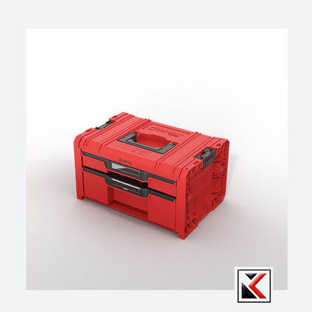 Qbrick System PRO Drawer Workshop Set 4 Red