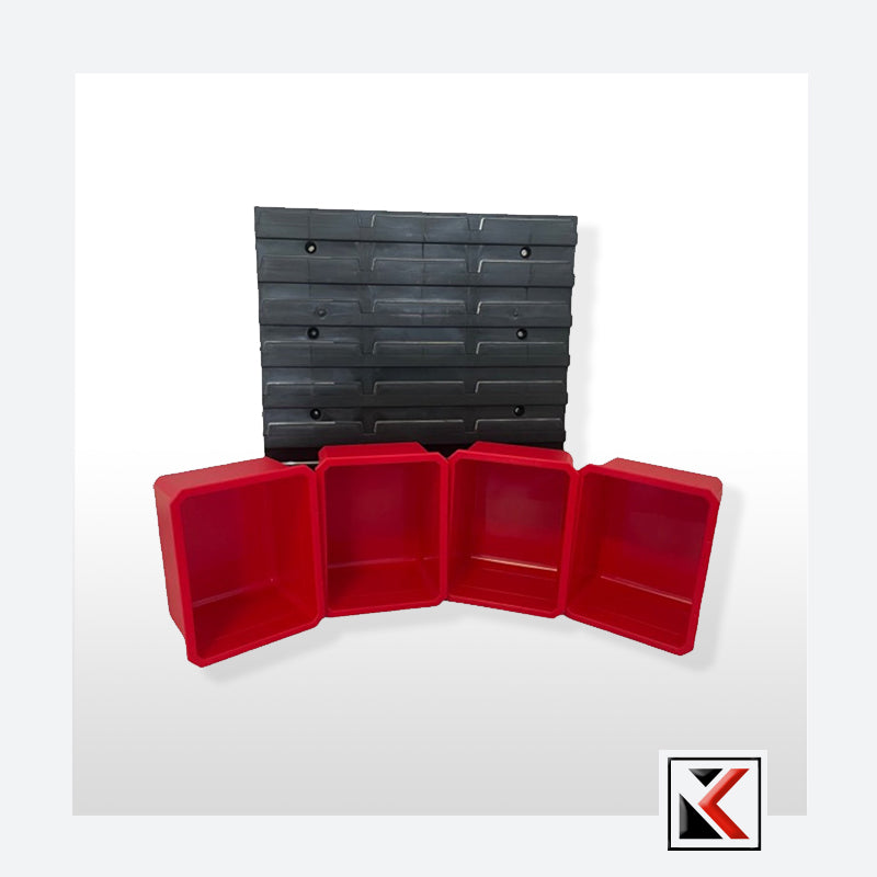 Set FX gereedschapsplaat met 4 Qbrick bakjes