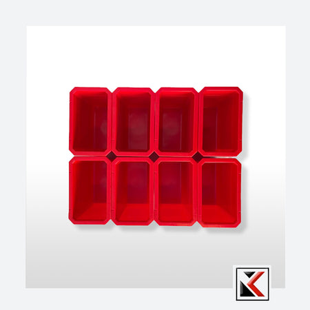 Set FX gereedschapsplaat met 8 Qbrick bakjes