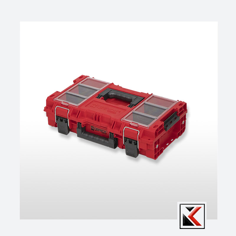 Qbrick System PRIME Workshop Drawer Set 2 Red Ultra HD