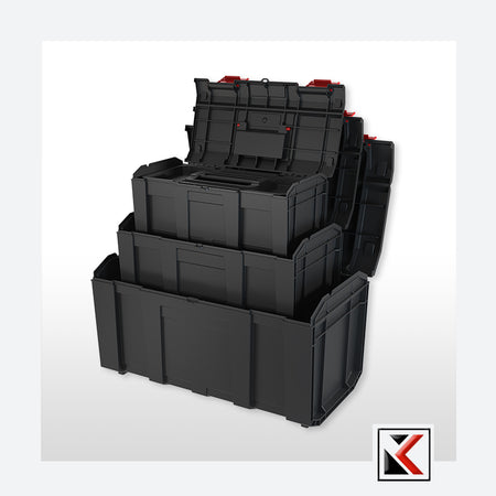 Qbrick Regular R-BOX SET Gereedschapskisten 19″+16″+13″