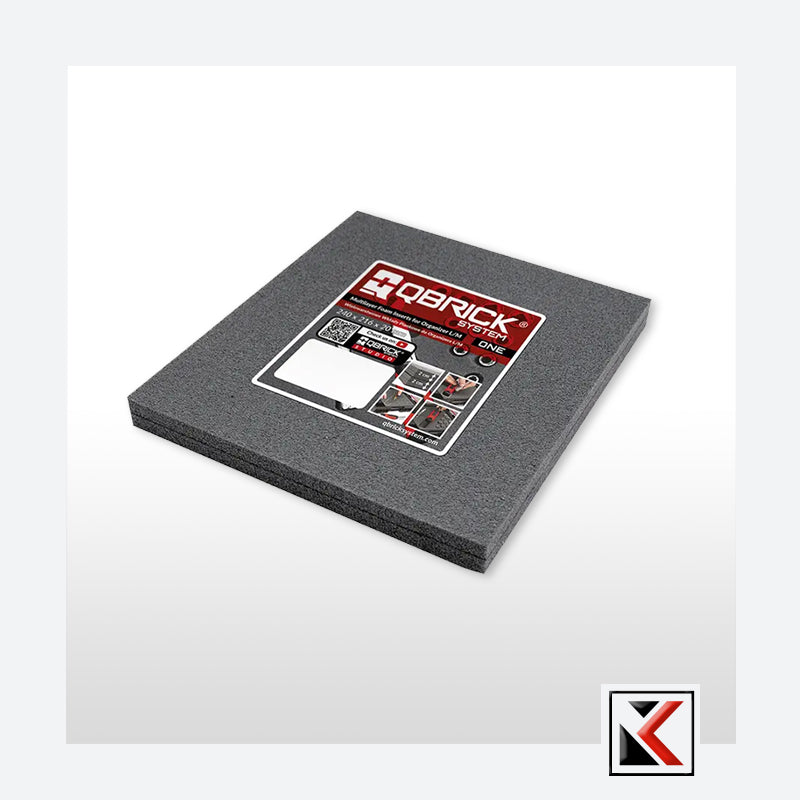 Qbrick System Multilayer Foam Inserts Organizer M / L  II-layer