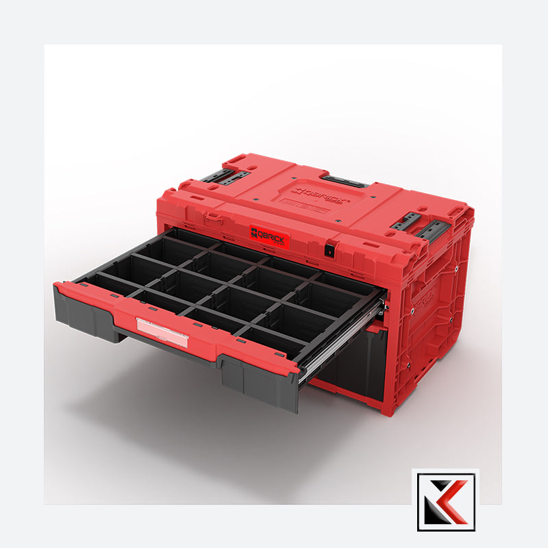 Qbrick System ONE Drawer 2 Plus Toolbox Red Ultra HD