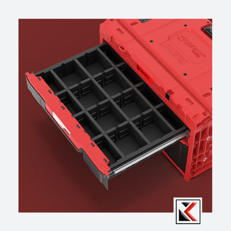 Qbrick System ONE Drawer 2 Plus Toolbox Red Ultra HD