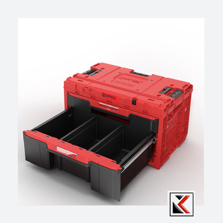 Qbrick System ONE Drawer 2 Plus Toolbox Red Ultra HD