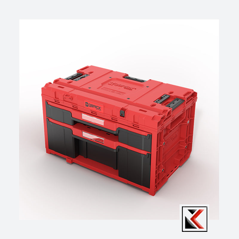 Qbrick System ONE Drawer 2 Plus Toolbox Red Ultra HD
