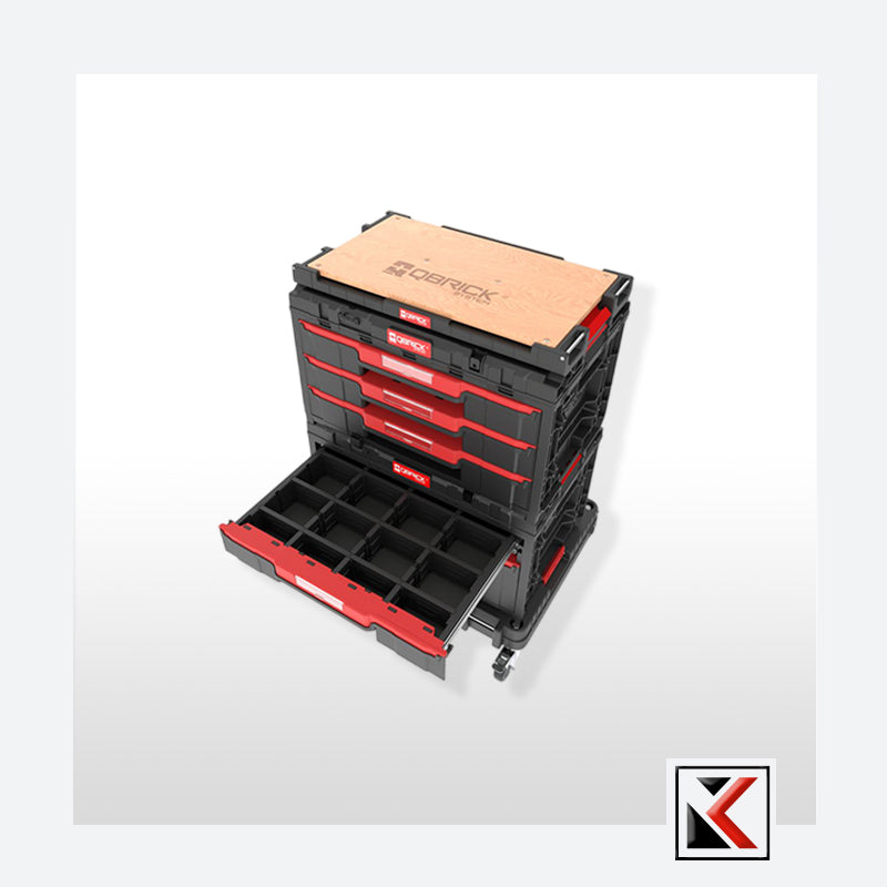 Qbrick System ONE Drawer Workshop Set 4