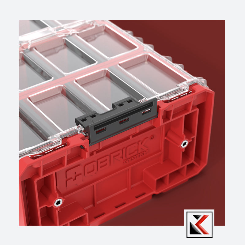 Qbrick System ONE Organizer 2XL Adapter Promo Red Ultra HD