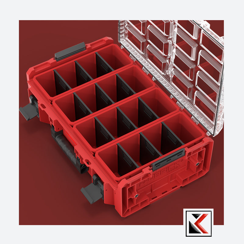 Qbrick System ONE Organizer 2XL Adapter Promo Red Ultra HD