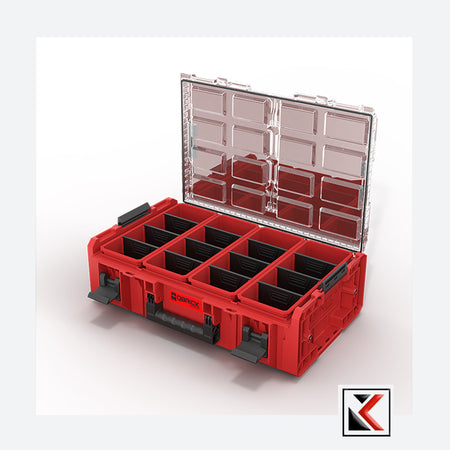 Qbrick System ONE Organizer 2XL Adapter Promo Red Ultra HD