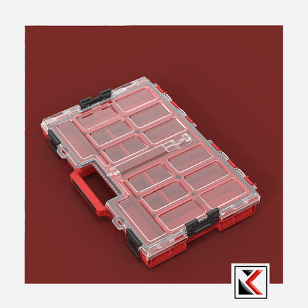 Qbrick System ONE 2.0 Organizer L Red Ultra HD