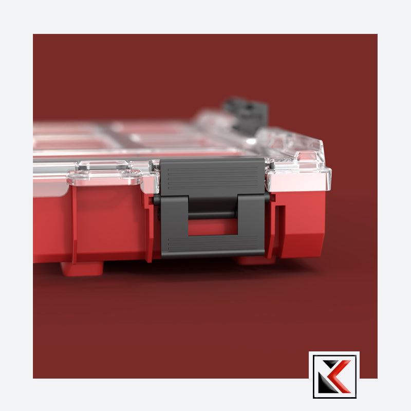 Qbrick System ONE 2.0 Organizer L Red Ultra HD