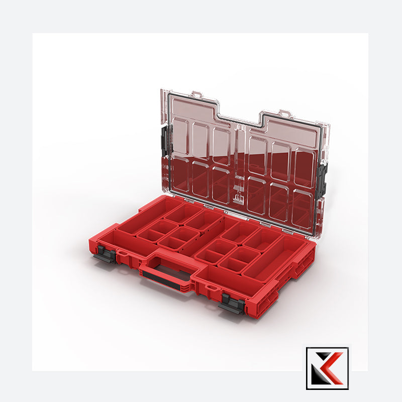 Qbrick System ONE 2.0 Organizer L Red Ultra HD