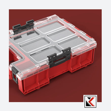 Qbrick System ONE Organizer M Plus 2.0 Red Ultra HD