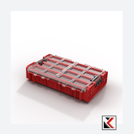 Qbrick System ONE Organizer XL Long Bin Red Ultra HD