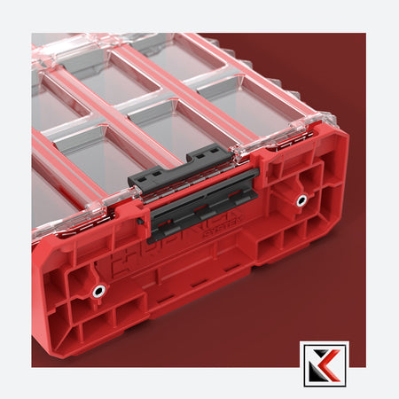 Qbrick System ONE Organizer XL Long Bin Red Ultra HD