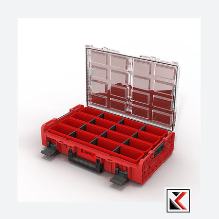 Qbrick System ONE Organizer XL Long Bin Red Ultra HD