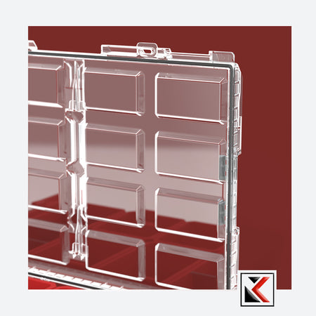 Qbrick System ONE 2.0 Organizer XL Red Ultra HD