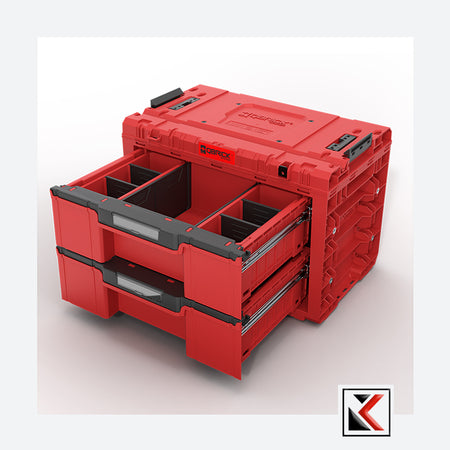 Qbrick System PRIME Drawer 2 Toolbox Expert Red Ultra HD

