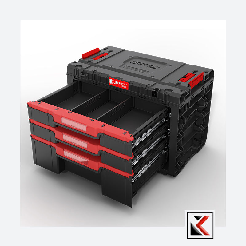Qbrick System PRIME Drawer 3 Toolbox Basic