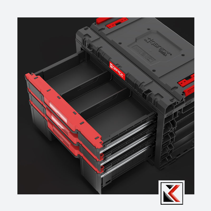 Qbrick System PRIME Drawer 3 Toolbox Basic