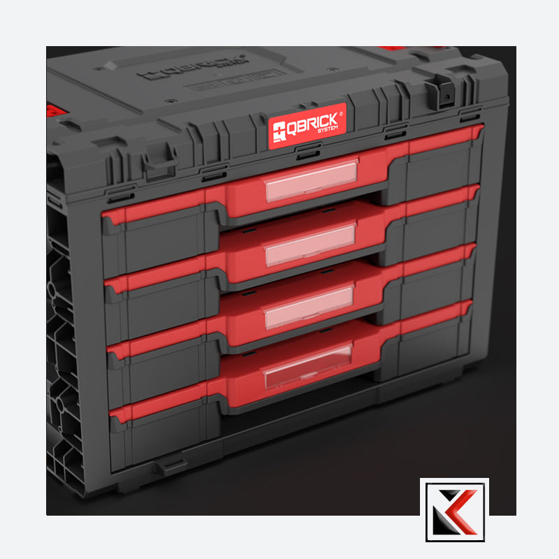 Qbrick System PRIME Drawer 4 Toolbox Basic