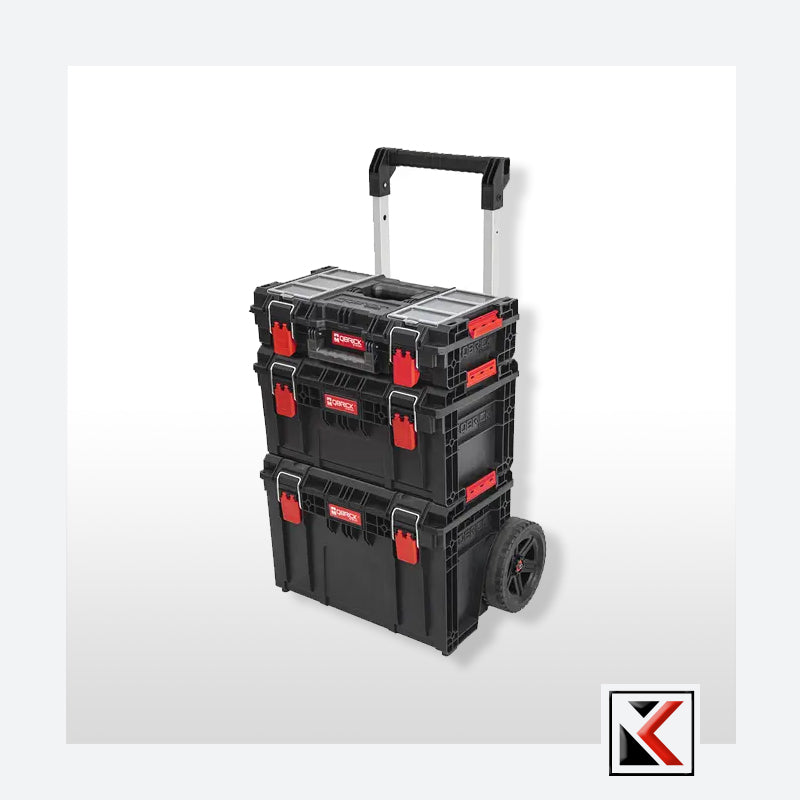 Qbrick System PRIME Workshop Drawer Set 2 Red Ultra HD