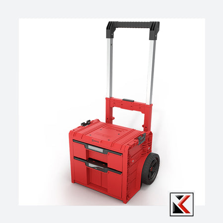 Qbrick System PRO Cart 2.0 Plus Drawer 2 Red Ultra HD