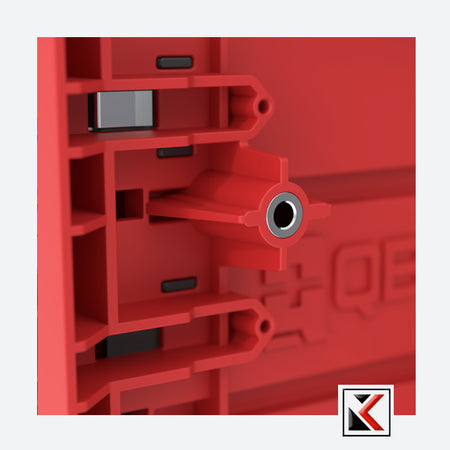 Qbrick System PRO Cart 2.0 Plus Drawer 2 Red Ultra HD