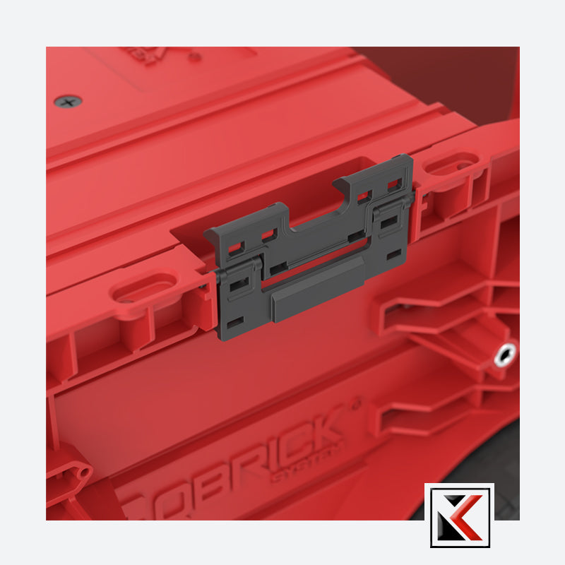 Qbrick System PRO Cart 2.0 Plus Drawer 3 Red Ultra HD