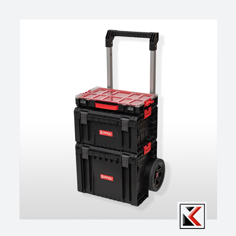 Qbrick System PRO Cart Plus + PRO Toolbox + PRO Organizer 100