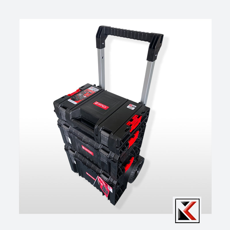 Qbrick System PRO Cart + PRO Toolbox + PRO Toolcase