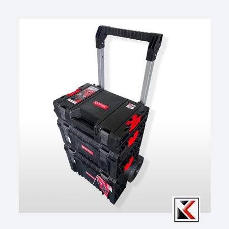 Qbrick System PRO Cart + PRO Toolbox + PRO Toolcase