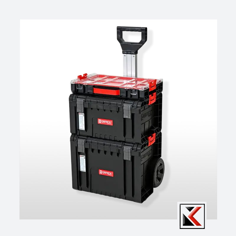 Qbrick System PRO Cart + PRO Toolbox + PRO Organizer 100