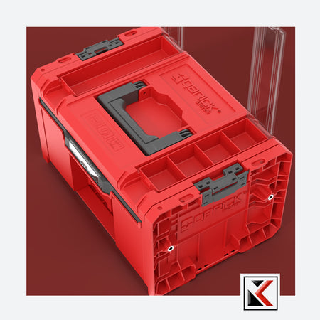 Qbrick System PRO Drawer 1 Toolbox 2.0 Profi Basic Red Ultra