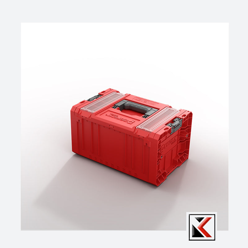 Qbrick System PRO Drawer 3 Toolbox 2.0 Profi Expert Red Ultra