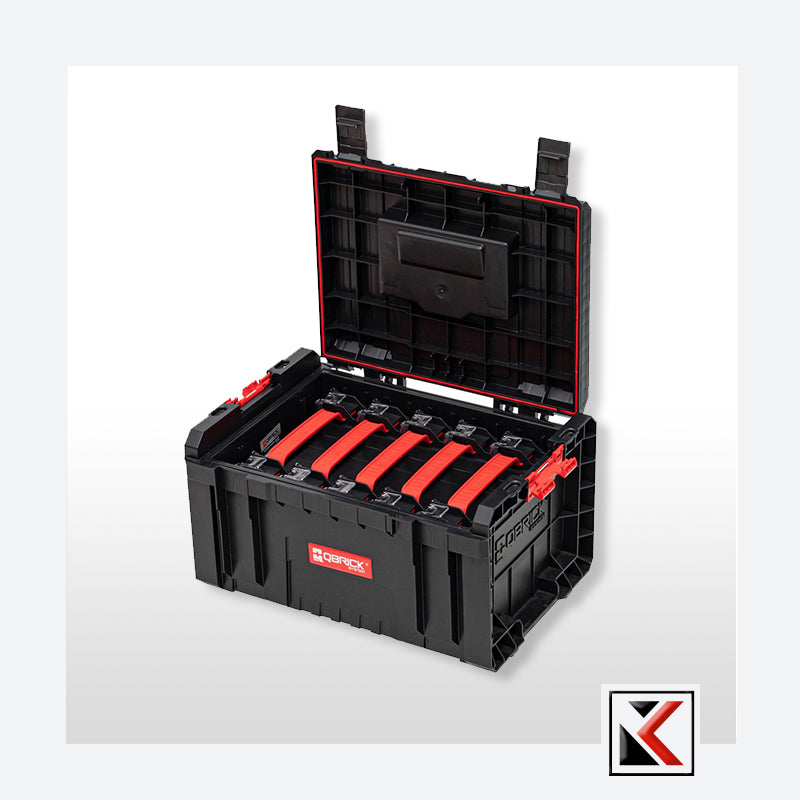 Qbrick System PRO Toolbox 2.0 met 5x TWO Organizer Multi