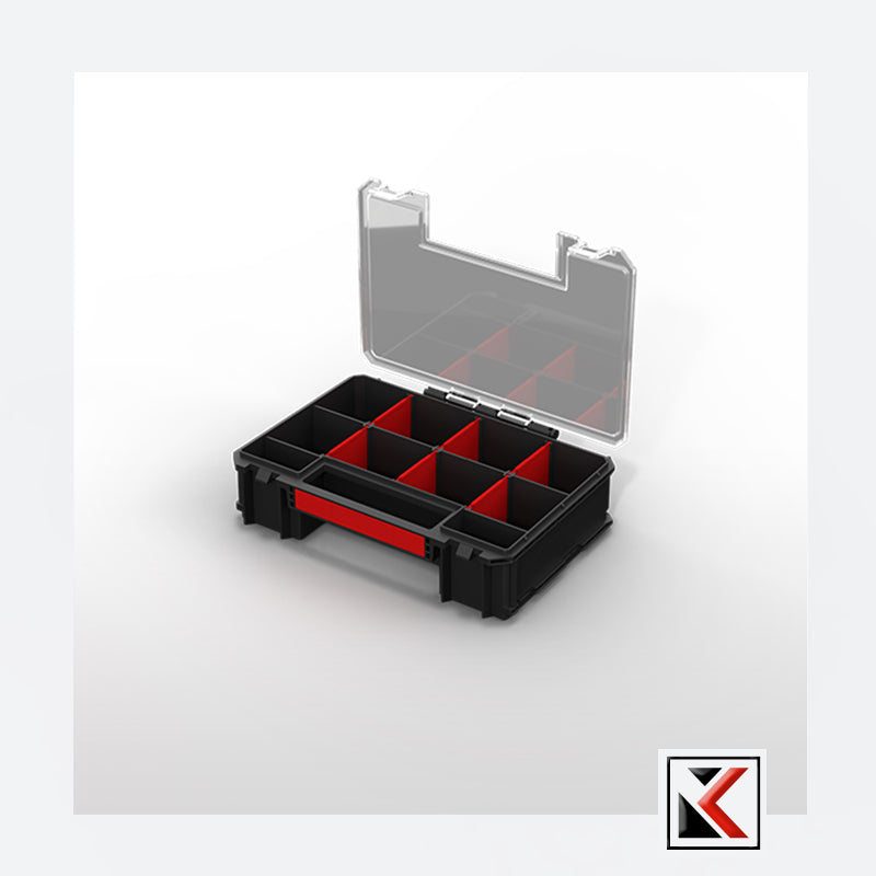 Qbrick System PRO Toolbox 2.0 met 5x TWO Organizer Multi