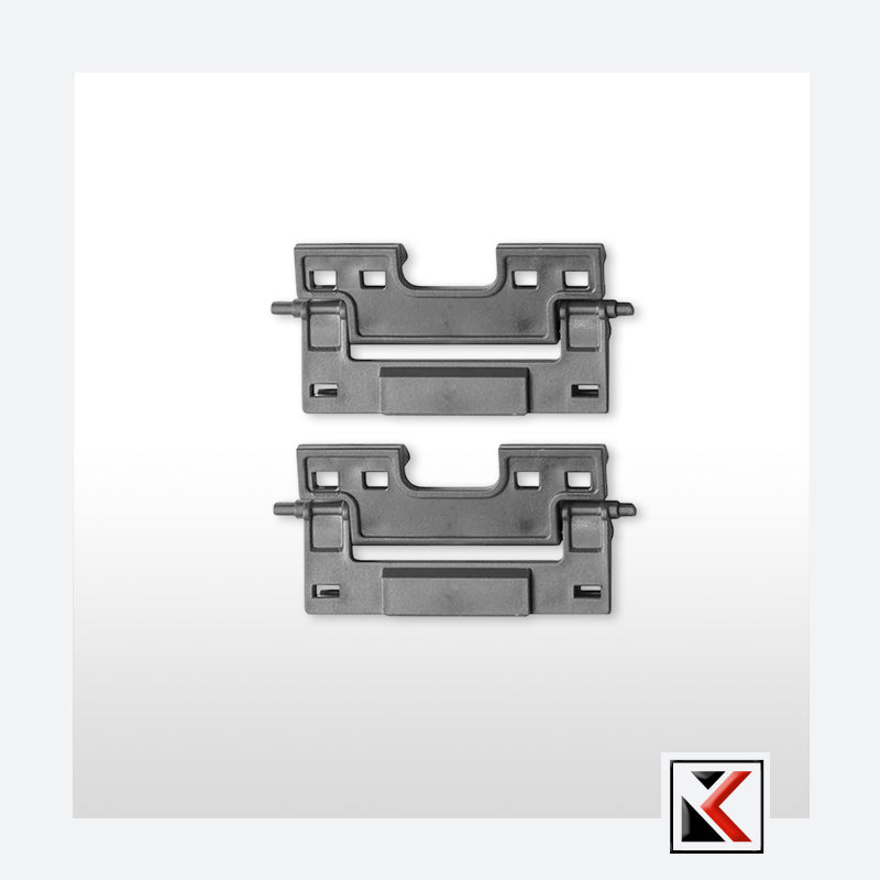 Qbrick System dubbele zwarte connectoren voor One/Pro