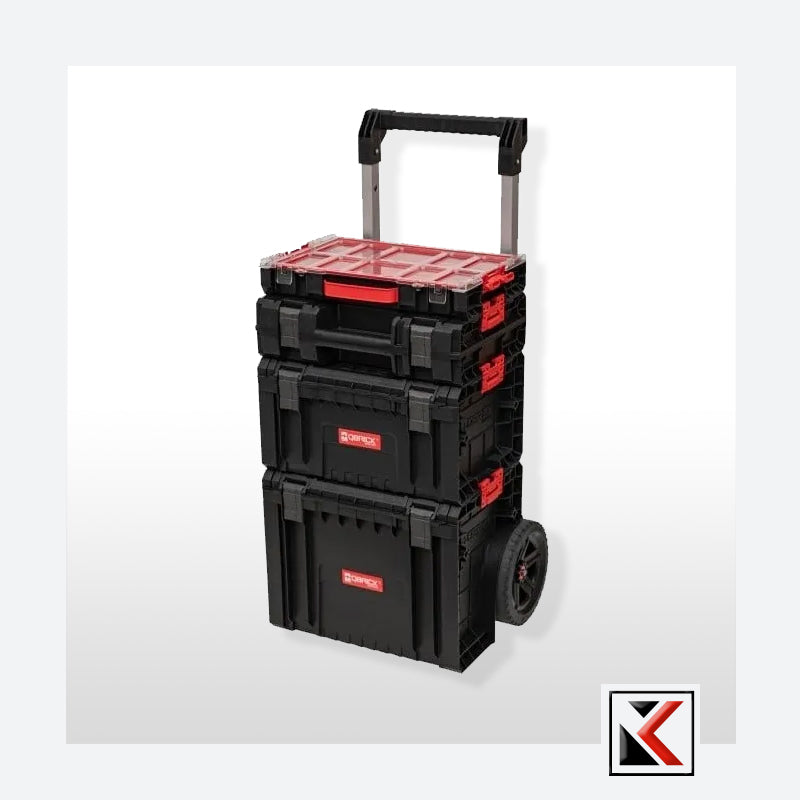 Qbrick System PRO Cart Plus + PRO Toolbox 2.0 + PRO Toolcase + PRO Organizer 100