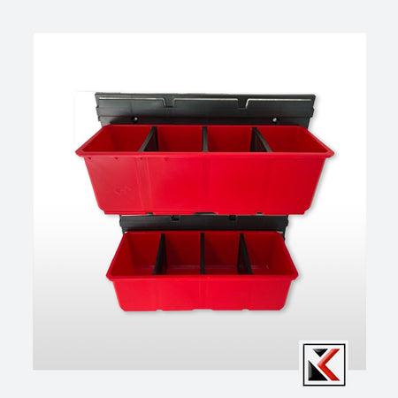 Set FX gereedschapsplaat met 2 grote Qbrick bakken