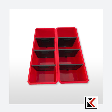 Set FX gereedschapsplaat met 2 grote Qbrick bakken