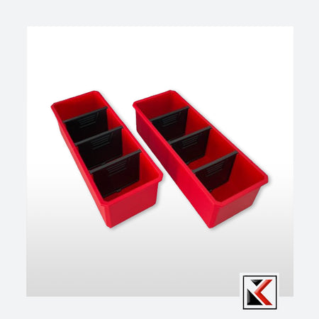 Set FX gereedschapsplaat met 2 grote Qbrick bakken