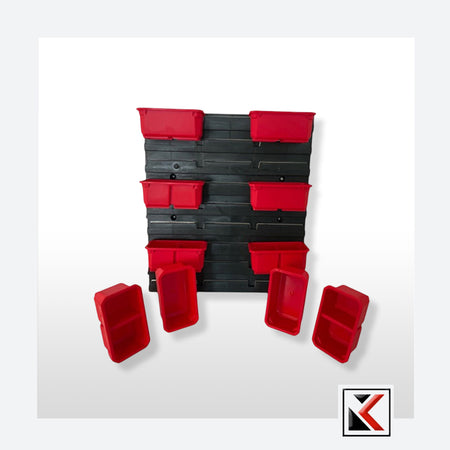 Set FX gereedschapsplaat met 10 Qbrick bakjes